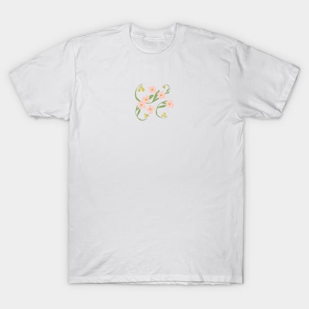 Watercolour Blossom. T-Shirt by SalsySafrano